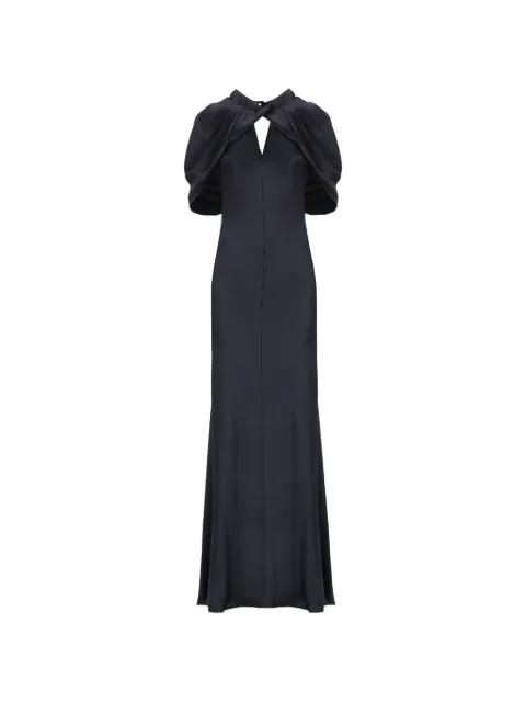 shiny satin dress by ALBERTA FERRETTI