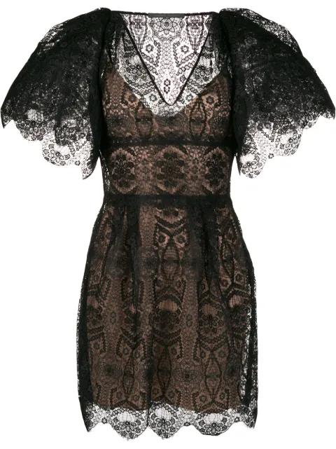 short lace dress by ALBERTA FERRETTI