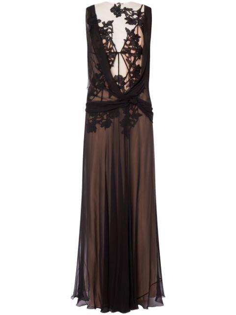 silk dress by ALBERTA FERRETTI