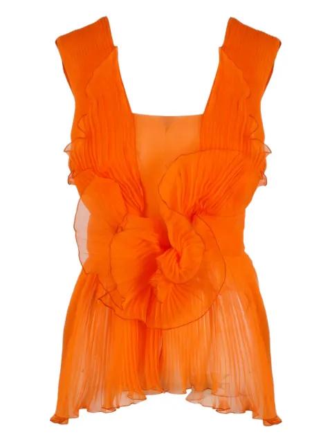silk top by ALBERTA FERRETTI
