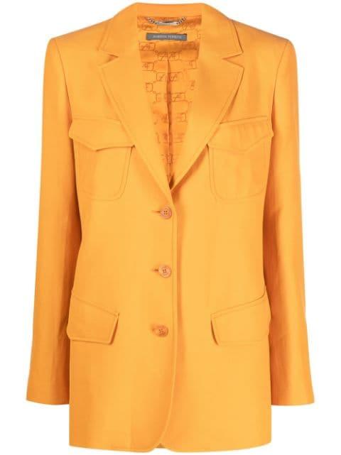 single-breasted blazer by ALBERTA FERRETTI