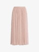 star-embroidered pleated midi skirt by ALBERTA FERRETTI
