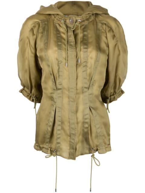 striped fitted jacket by ALBERTA FERRETTI