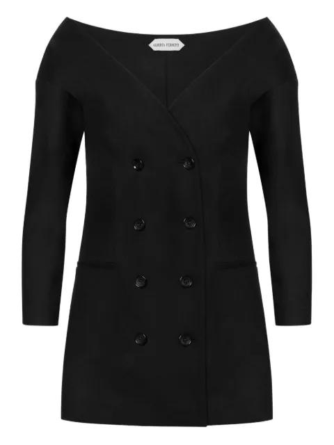 virgin-wool blend top by ALBERTA FERRETTI