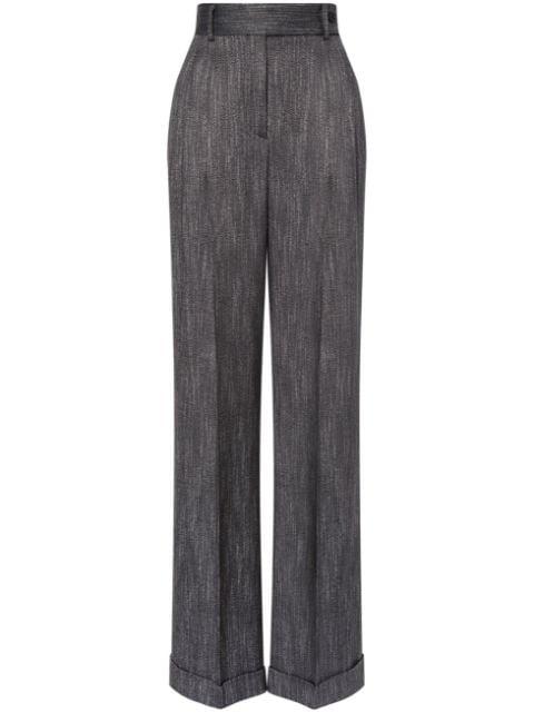 wide-leg tailored trousers by ALBERTA FERRETTI