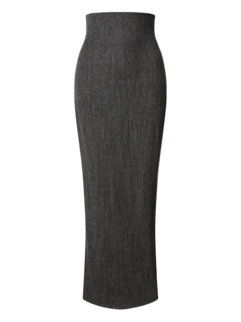 wool midi skirt by ALBERTA FERRETTI