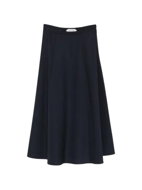 zip-fastening A-line midi skirt by ALBERTA FERRETTI