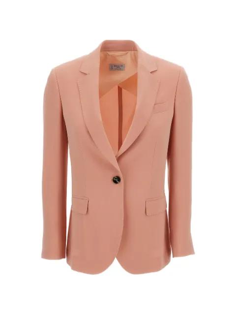 button flap-pocket jacket by ALBERTO BIANI