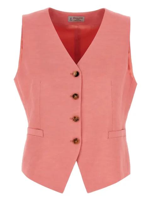 buttoned vest by ALBERTO BIANI
