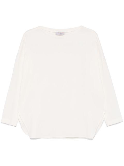 crepe-texture blouse by ALBERTO BIANI