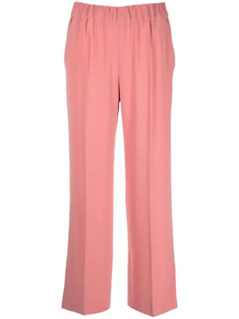 cropped wide-leg trousers by ALBERTO BIANI