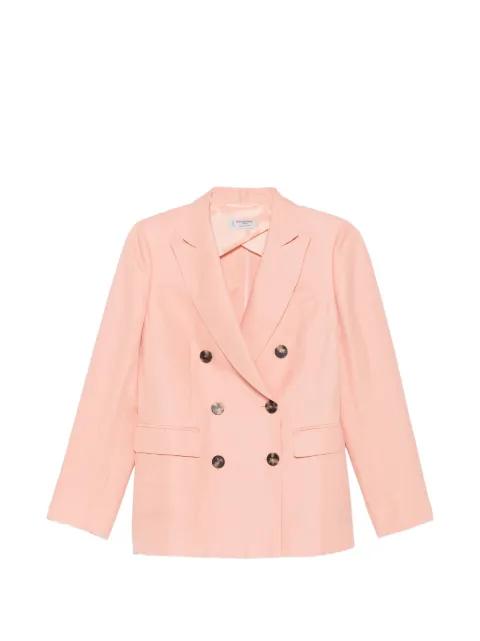 double-breasted buttoned blazer by ALBERTO BIANI