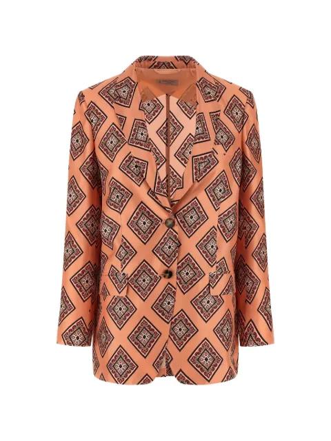 patterned blazer by ALBERTO BIANI
