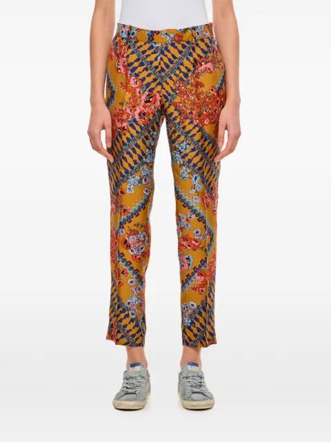 silk trousers by ALBERTO BIANI