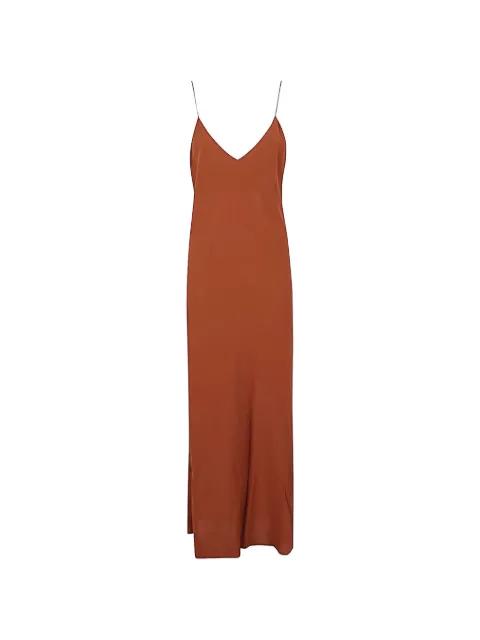 spaghetti-strap bias-cut dress by ALBERTO BIANI