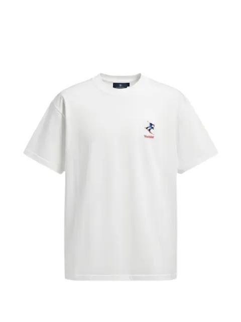 logo-detail crew-neck T-shirt by ALBERTO BRESCI