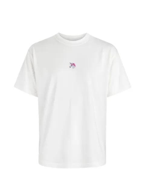 unicorn-embroidered T-shirt by ALBERTO BRESCI