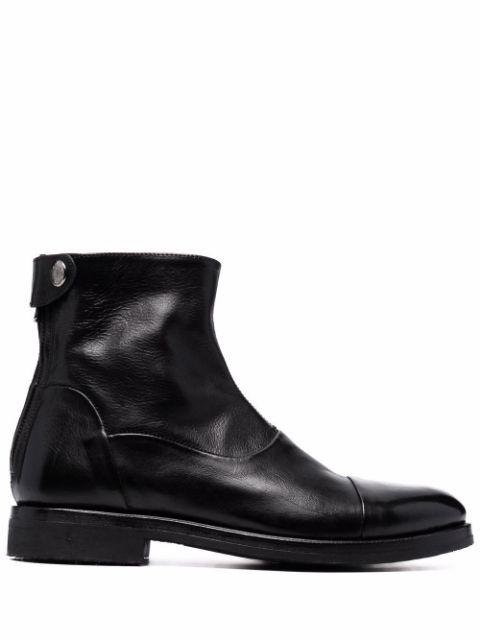 Camil leather boots by ALBERTO FASCIANI