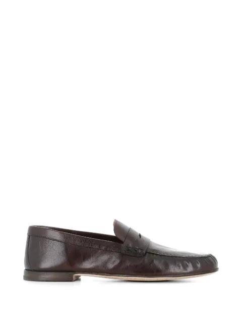 penny leather loafers by ALBERTO FASCIANI