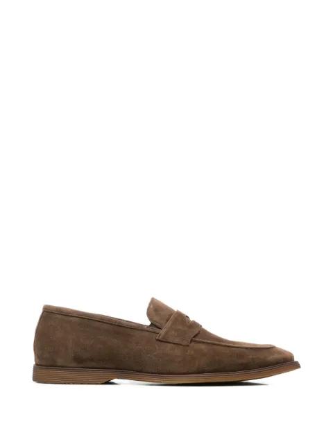 suede penny loafers by ALBERTO GOZZI