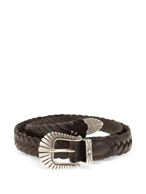 braided-effect belt by ALBERTO LUTI