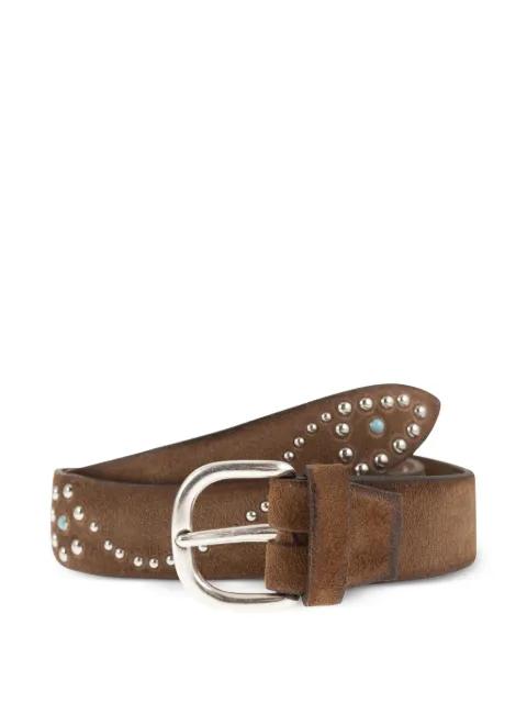 studded buckle belt by ALBERTO LUTI