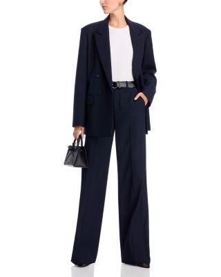 Calla Peak Lapel Jacket & Hirsh Straight Leg Pants by ALC