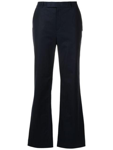 Garden straight-leg trousers by ALCACUZ