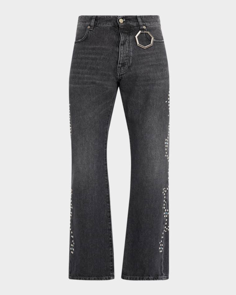 Men's Studio Embellished Bootcut Jeans by ALCHEMIST