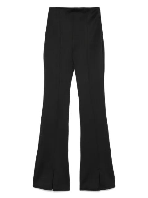 high-rise flared trousers by ALCHEMY