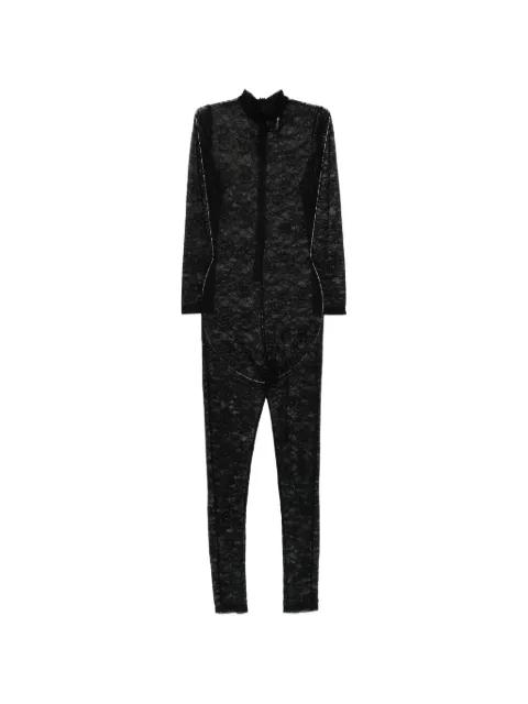 lace zip jumpsuit by ALCHEMY