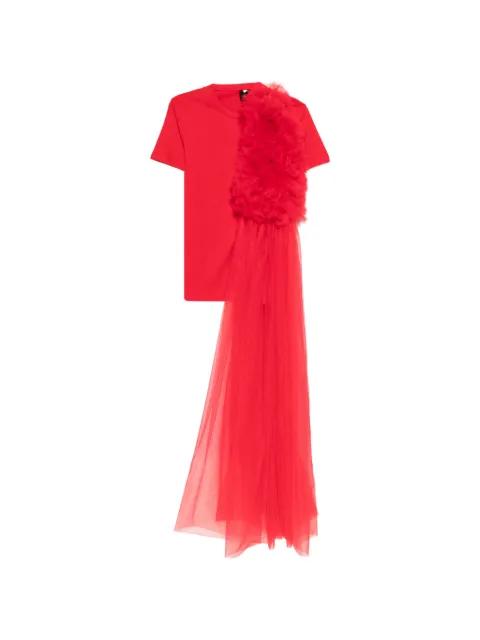 tulle ruffled T-shirt by ALCHEMY