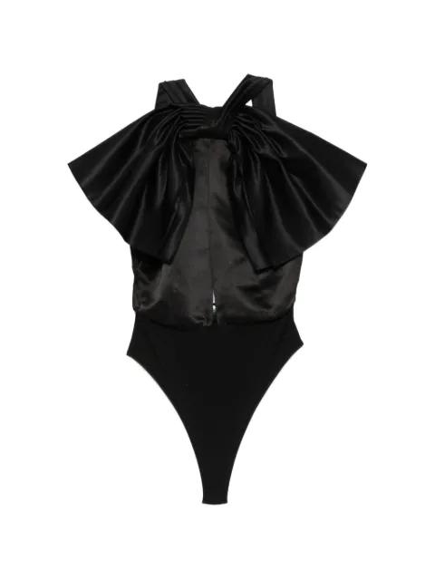 x Lia Aram bow-detail bodysuit by ALCHEMY