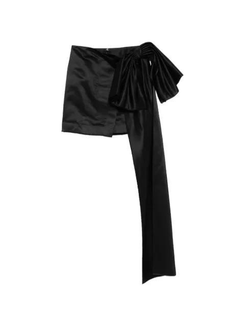 x Lia Aram bow-detail mini skirt by ALCHEMY