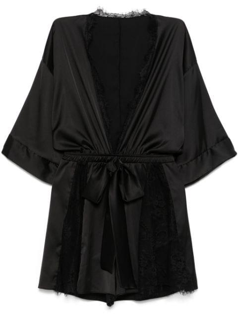 x Lia Aram lace-trim playsuit by ALCHEMY