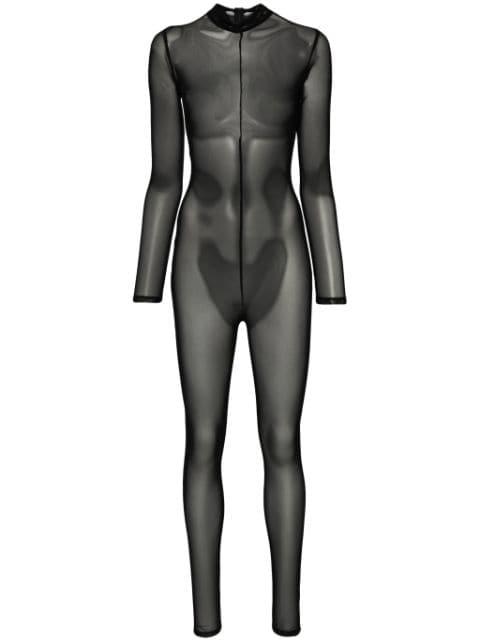 x Lia Aram mesh jumpsuit by ALCHEMY