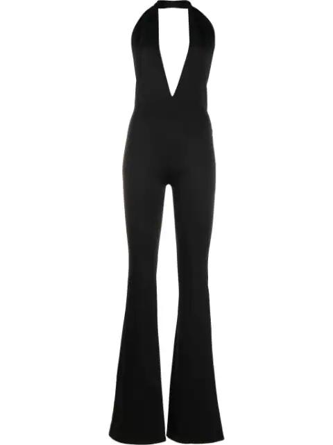 x Lia Aram plunging V-neck jumpsuit by ALCHEMY