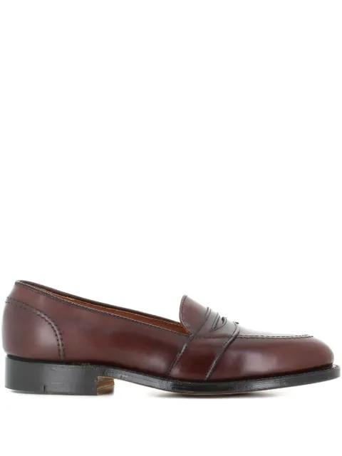 penny leather loafers by ALDEN
