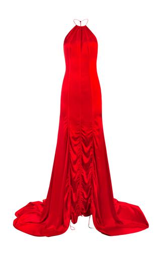 Alejandra Alonso Rojas Dip-Dyed Silk Halter Gown - Moda Operandi by ALEJANDRA ALONSO ROJAS
