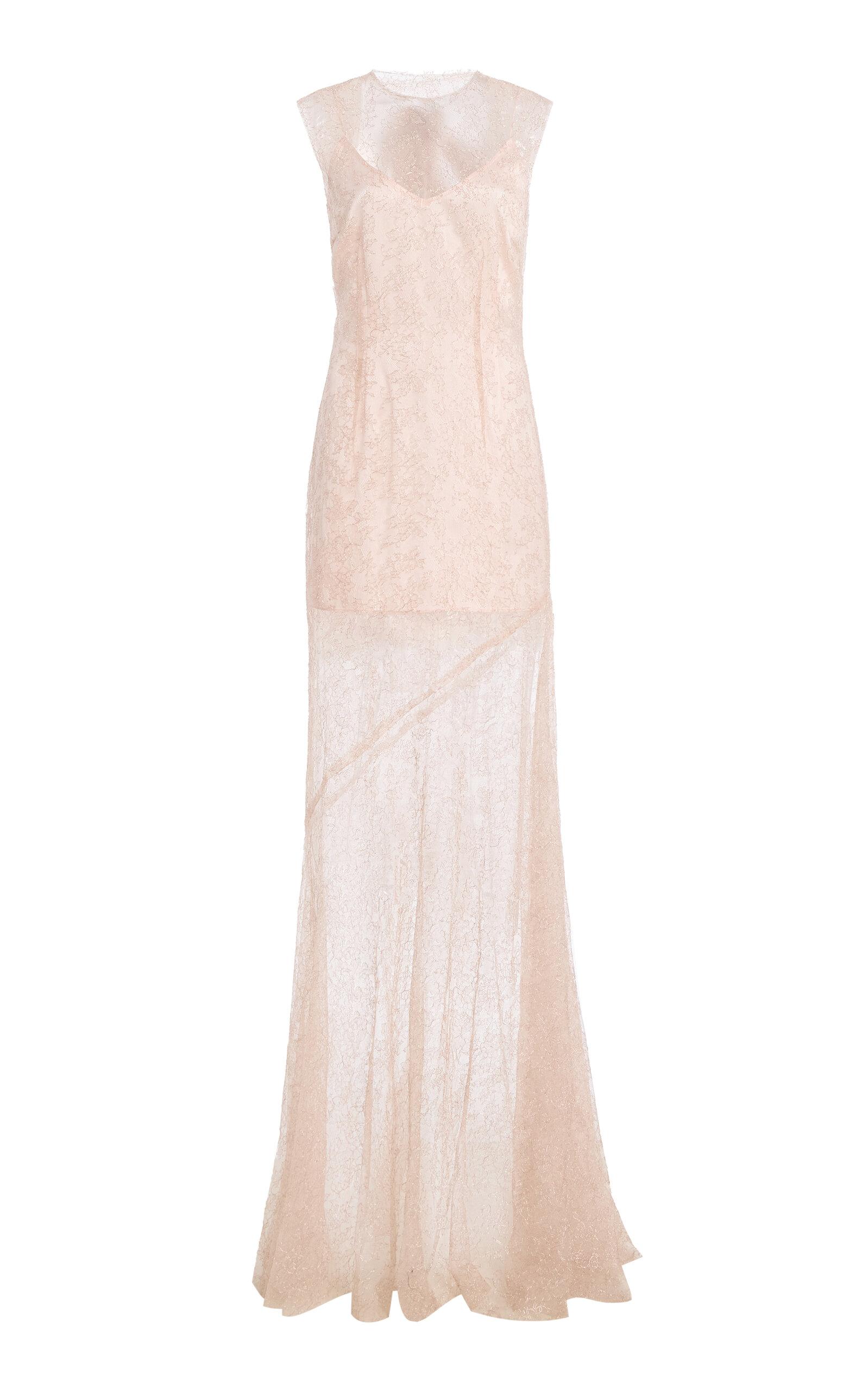 Alejandra Alonso Rojas Exclusive Lace Overlay Gown - Moda Operandi by ALEJANDRA ALONSO ROJAS