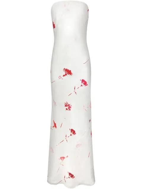 silk dress by ALEJANDRA ALONSO ROJAS