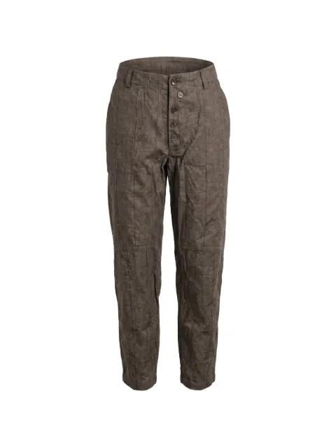 buttoned trousers by ALEKSANDR MANAMIS