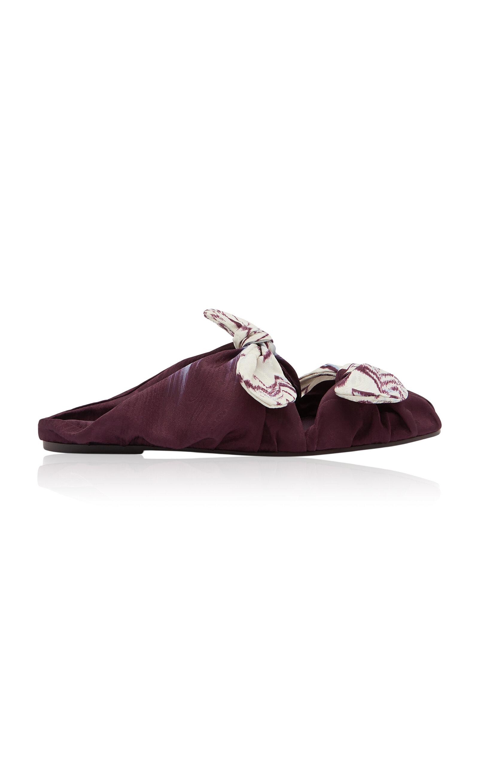 ALÉMAIS Alba Knotted Tie Slide - Moda Operandi by ALEMAIS