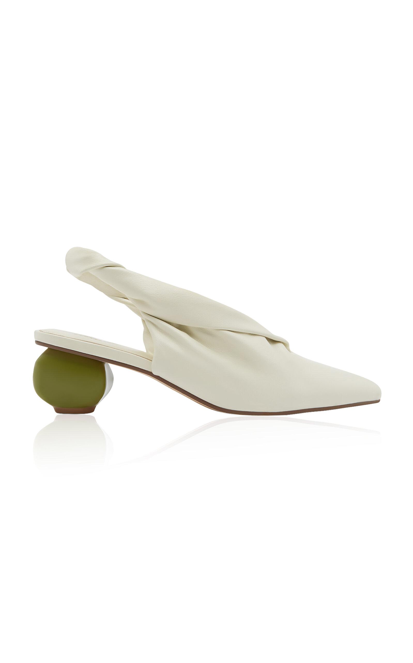 ALÉMAIS Blanca Twist SlingBack Pump - Moda Operandi by ALEMAIS