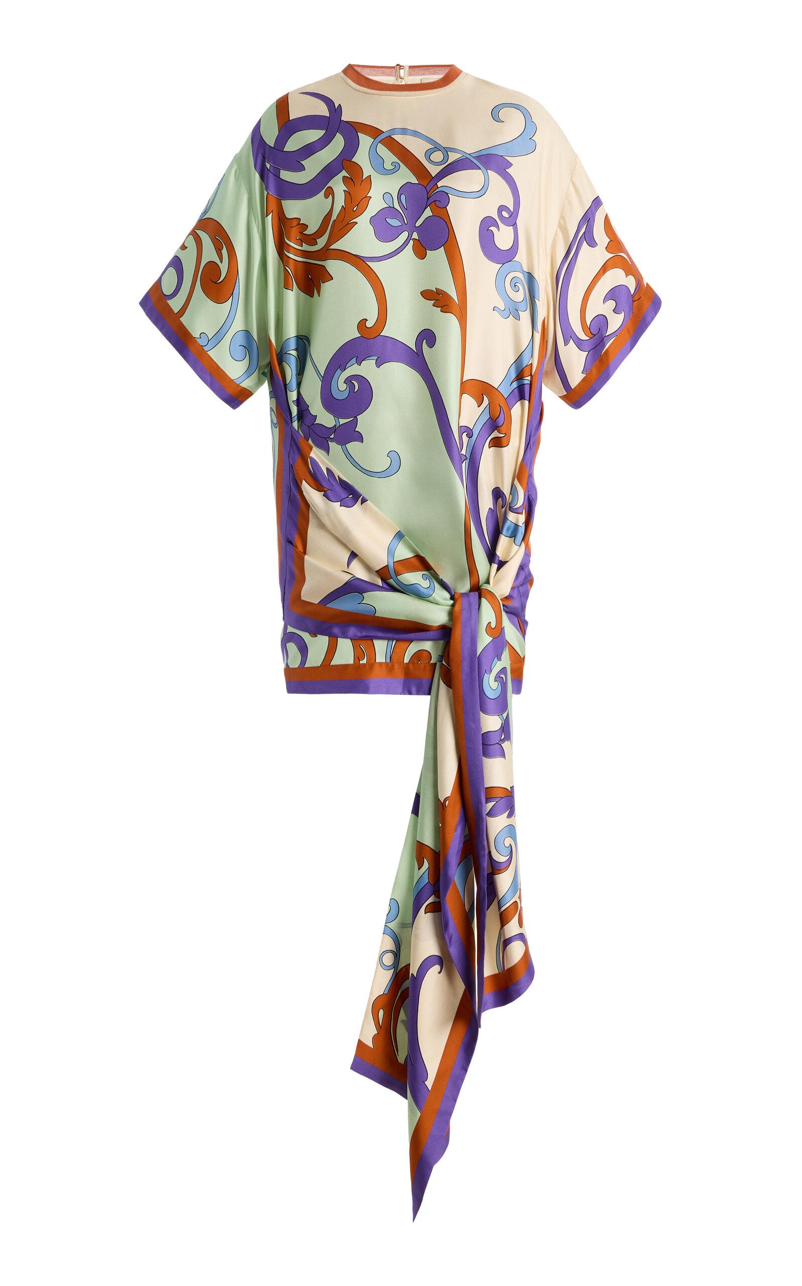ALÉMAIS Exclusive La Isla Franco Silk Twill Mini Dress - Moda Operandi by ALEMAIS