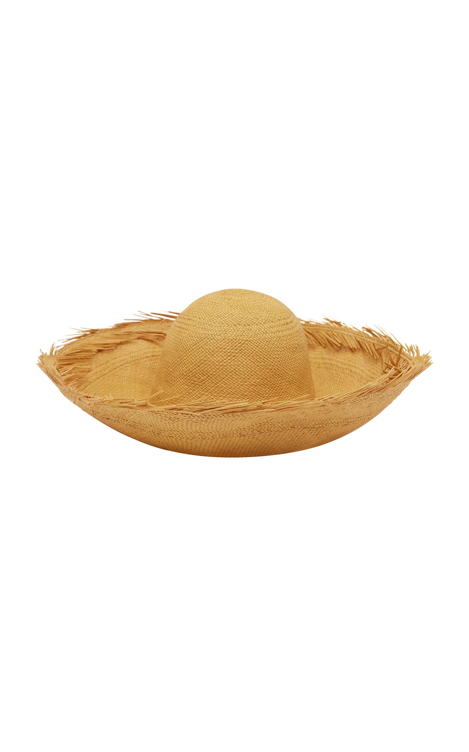 ALÉMAIS Straw Wide Brim Sunhat - Moda Operandi by ALEMAIS