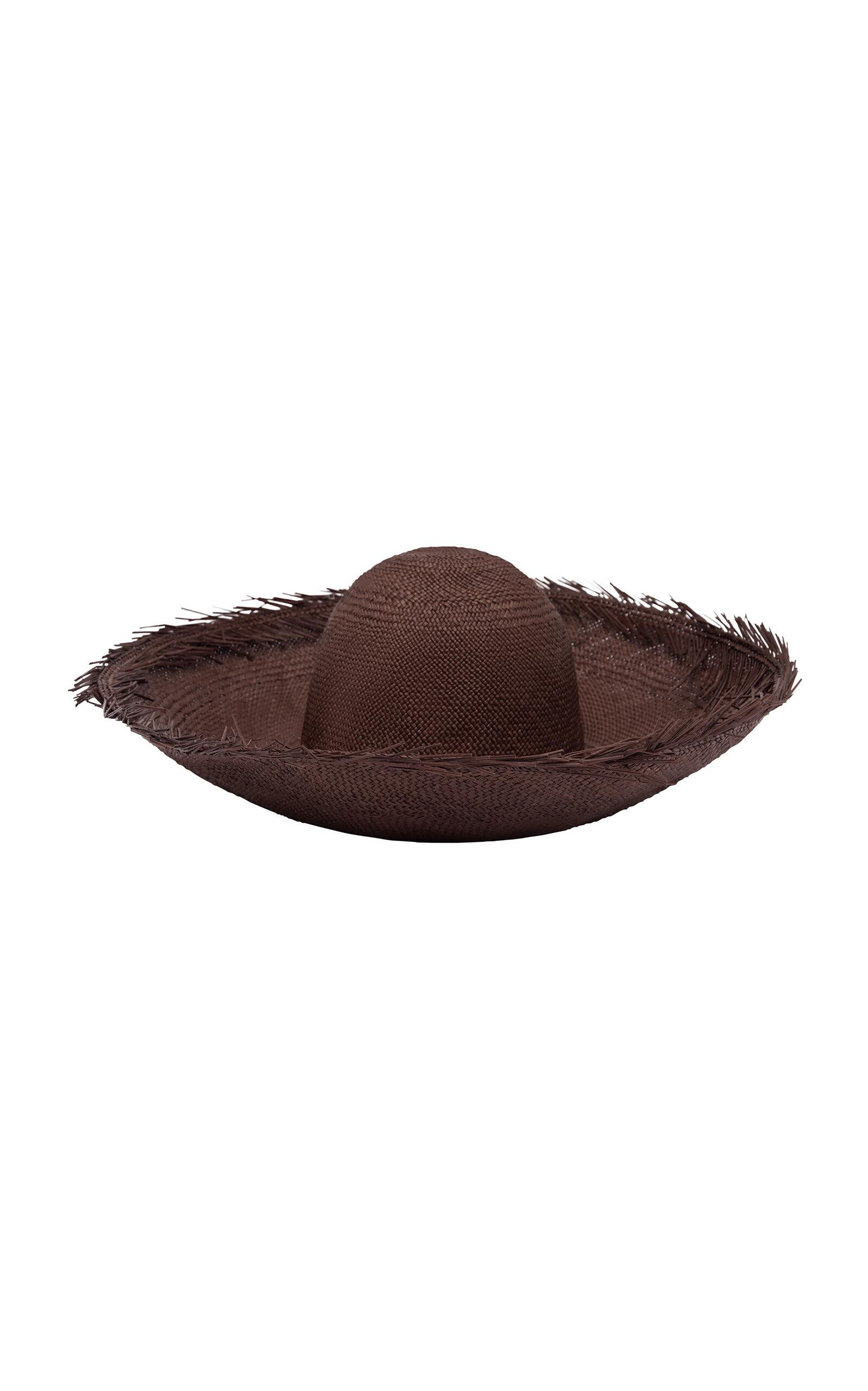 ALÉMAIS Straw Wide Brim Sunhat - Moda Operandi by ALEMAIS