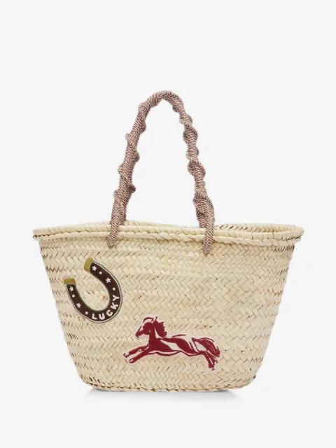 Ace midi macrame basket by ALEMAIS