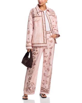 Akia Denim Jacket & Straight Leg Pants by ALEMAIS