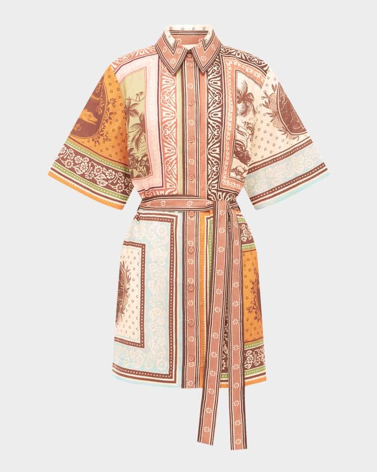 Alberta Mini Shirtdress by ALEMAIS